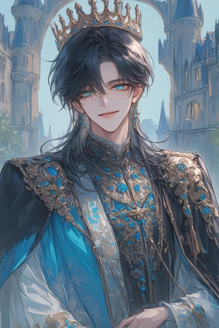 The husband returned, but