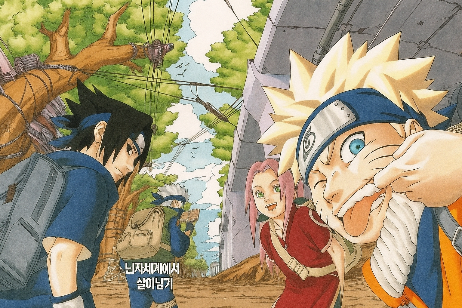 Surviving in the Ninja World (Naruto)