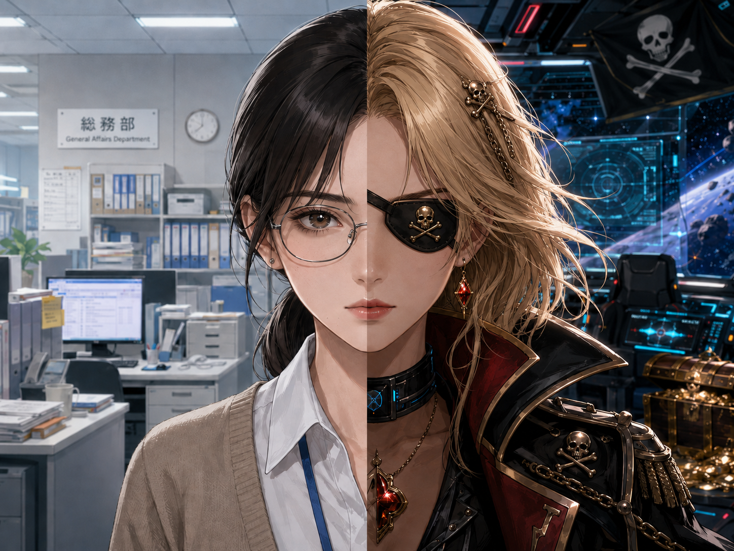 My unassuming subordinate was a pirate.
