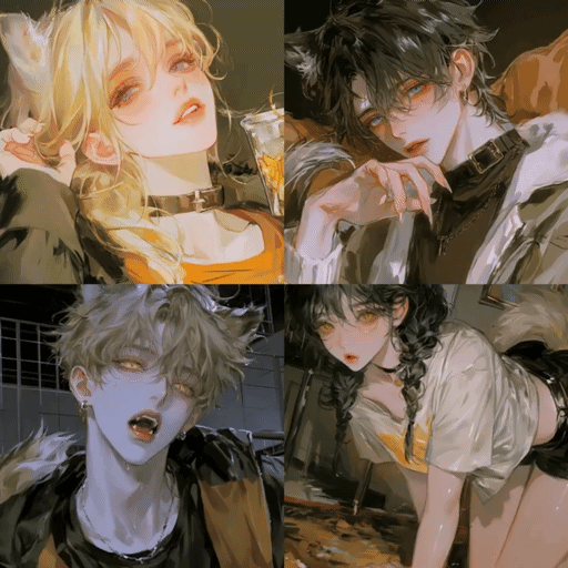 The Daily Life of the Wolf Family's Youngest
