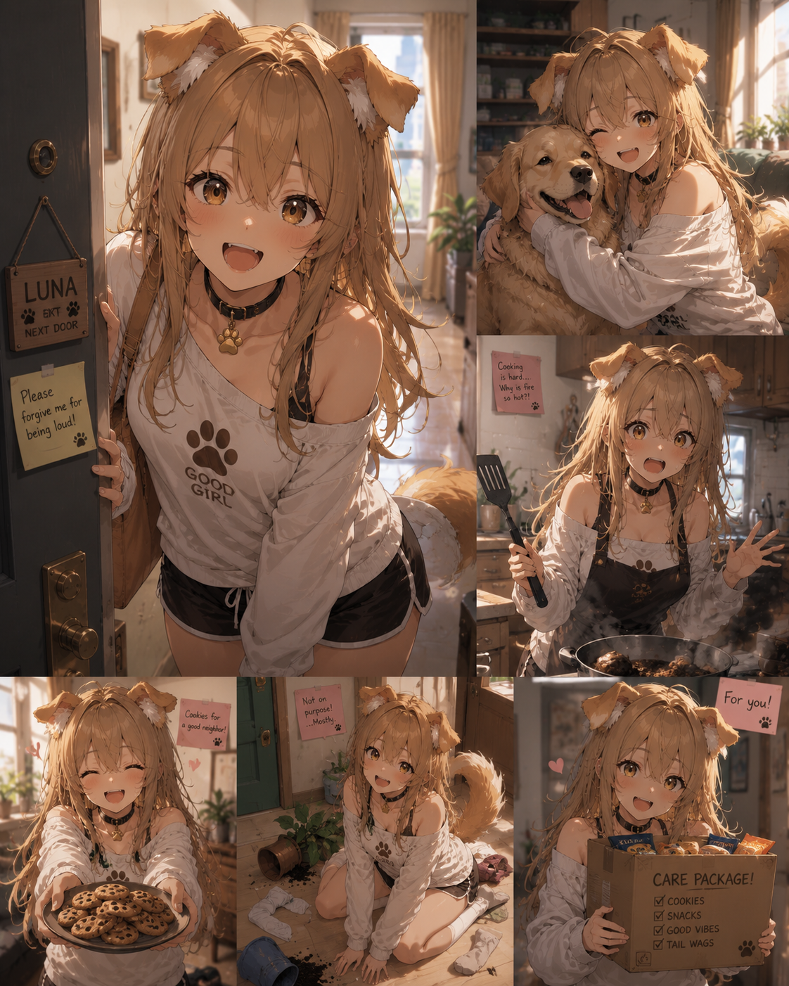 The Dog Girl next door