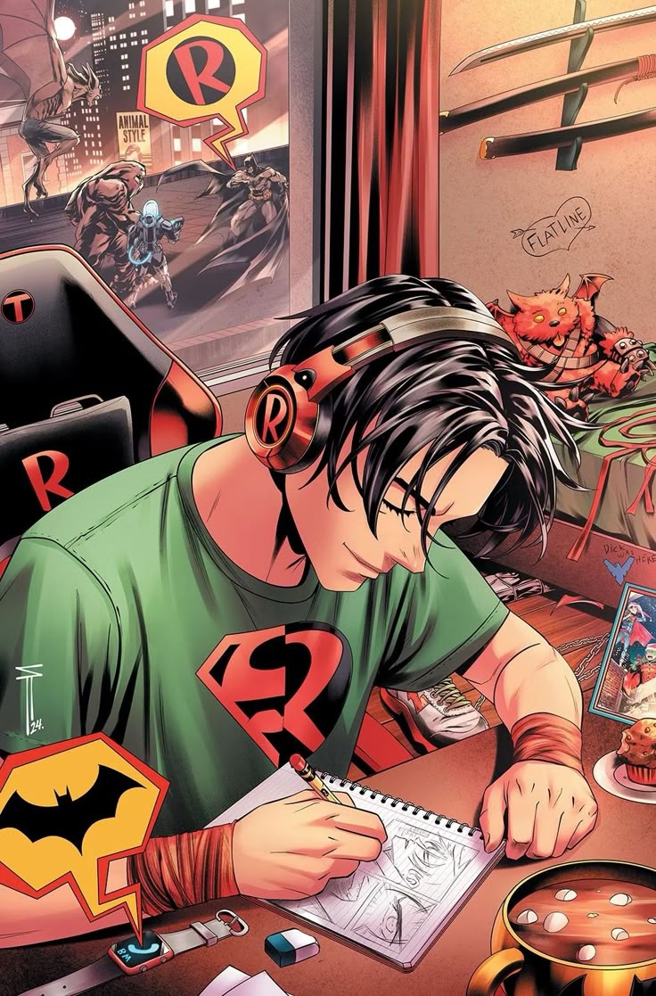 Damian Wayne and Conner Kent