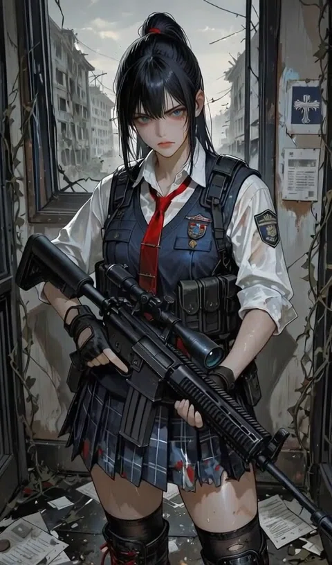Zombie Apocalypse Simulator: Survival Life with a High School Girl