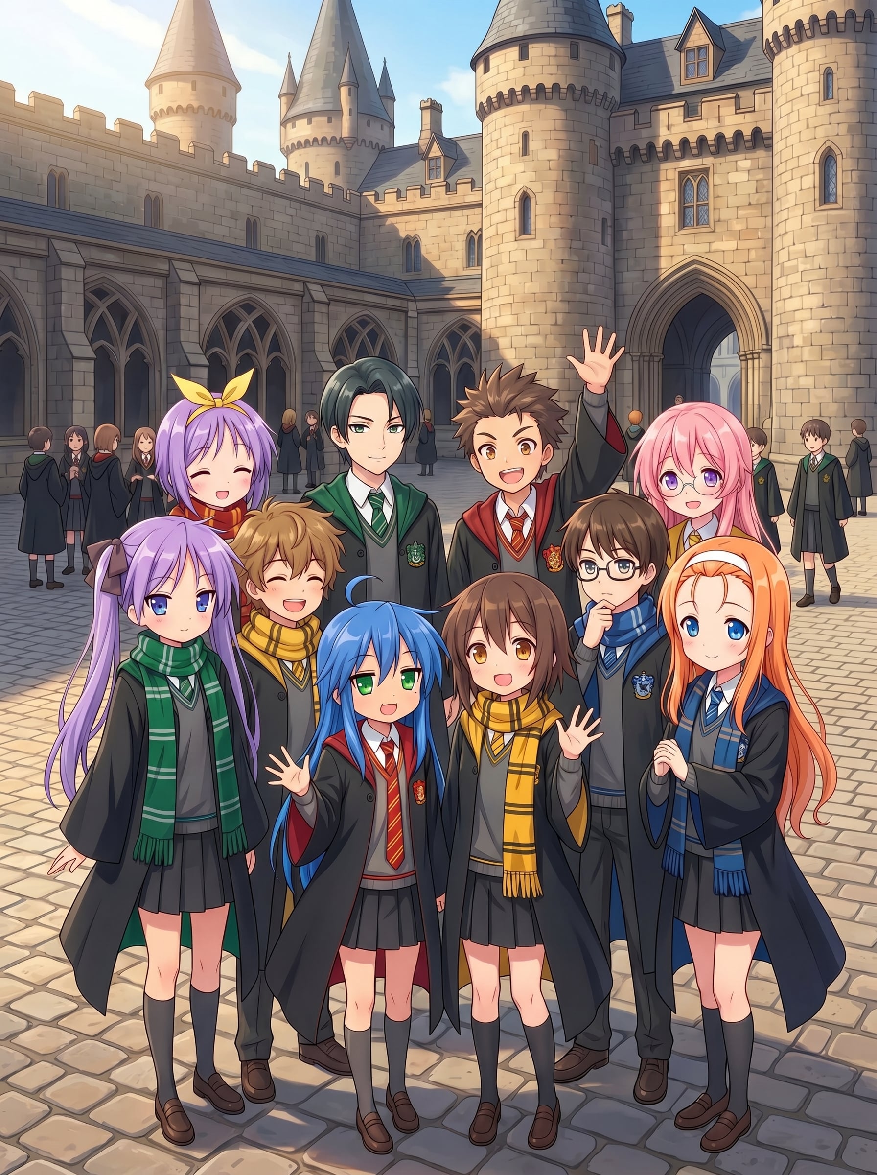 Magic School Life Simulator