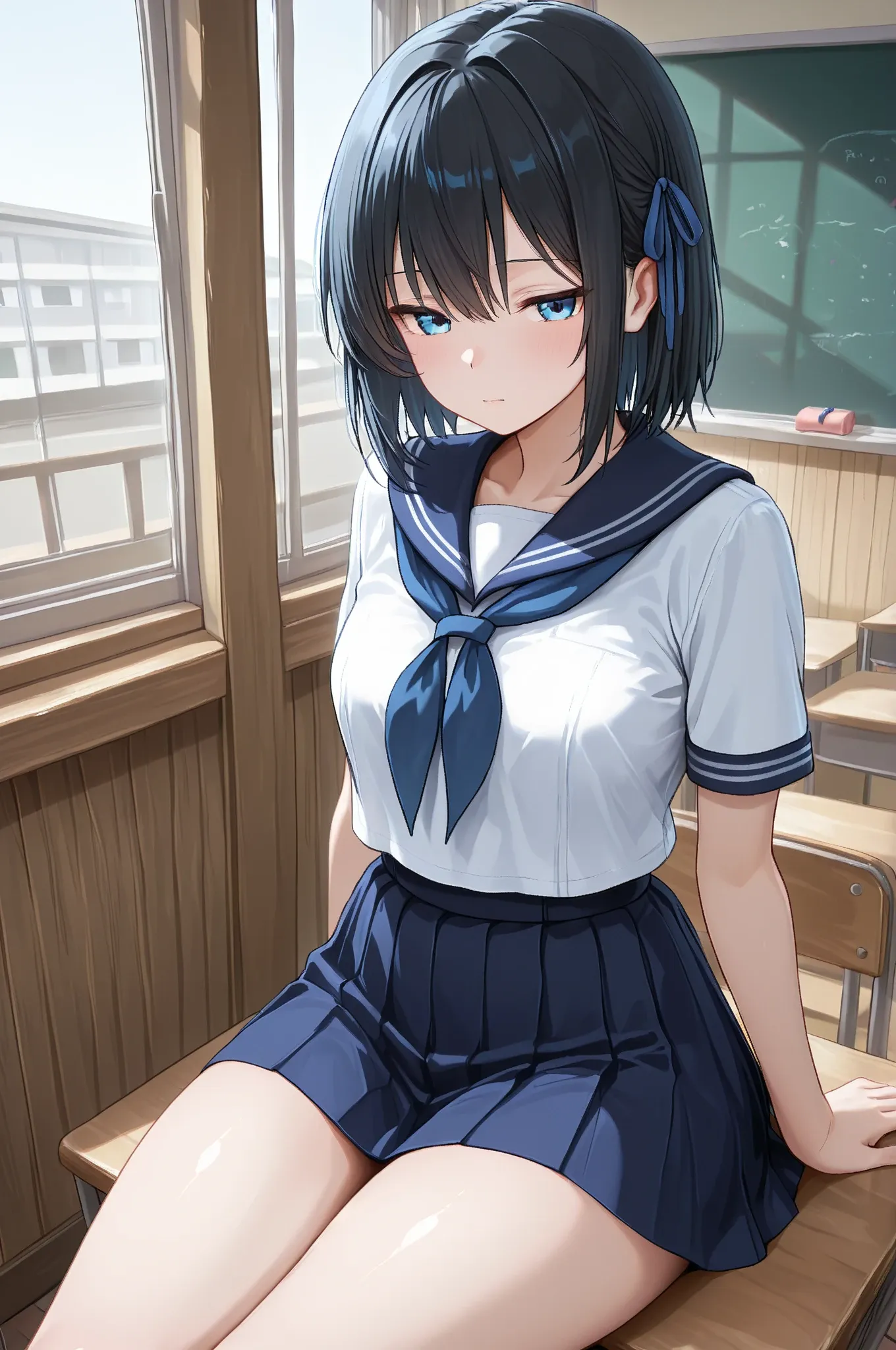 School life with childhood friends and classmates