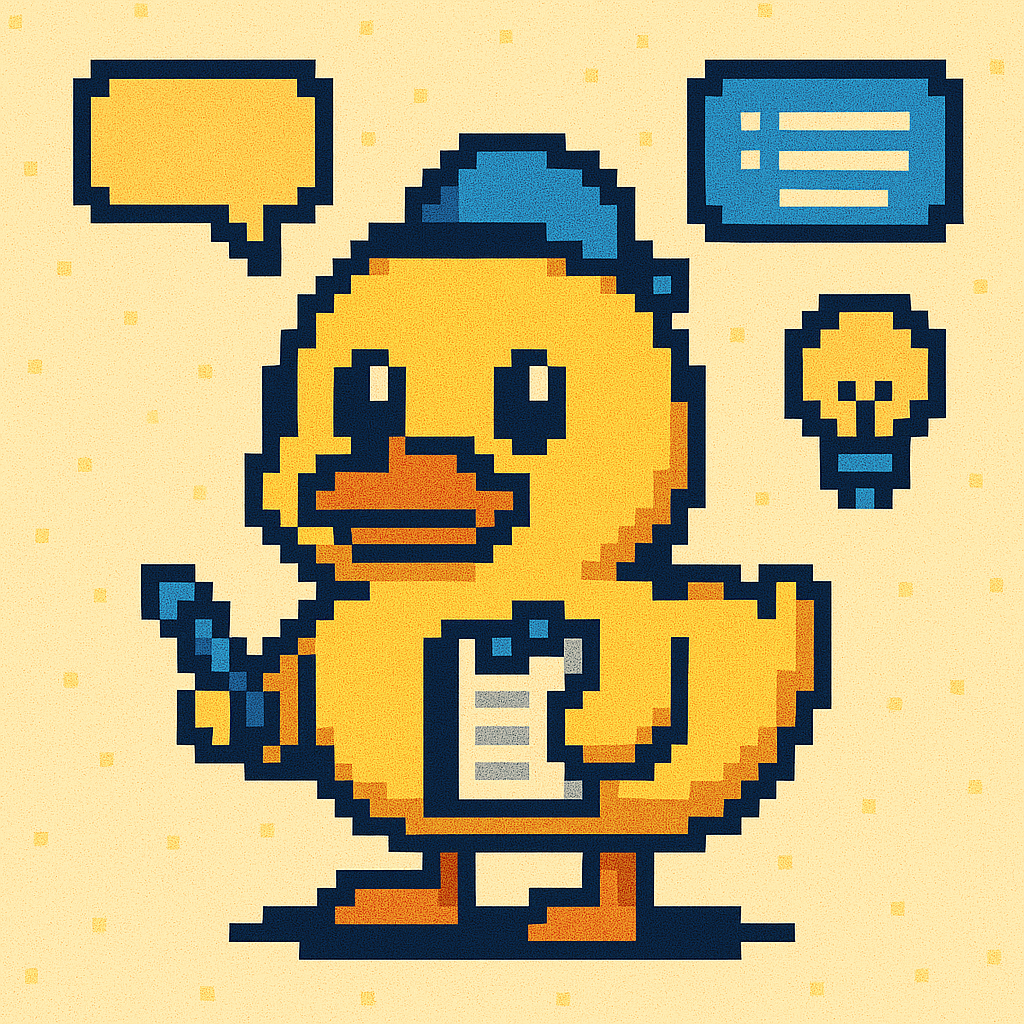 Tell me, Teacher Duckie!