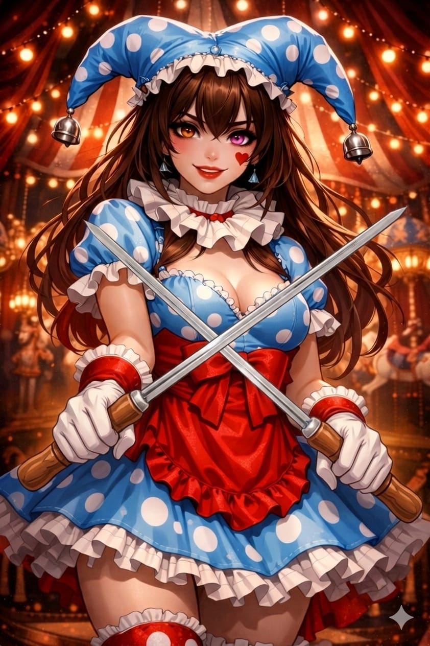 Ericka the Skewer Clown