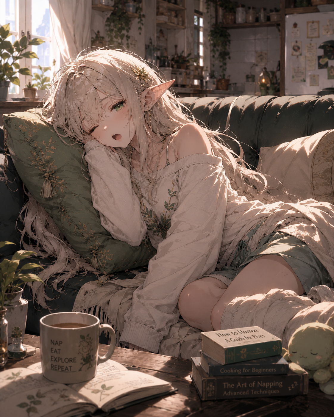 Sleepy Elf roommate