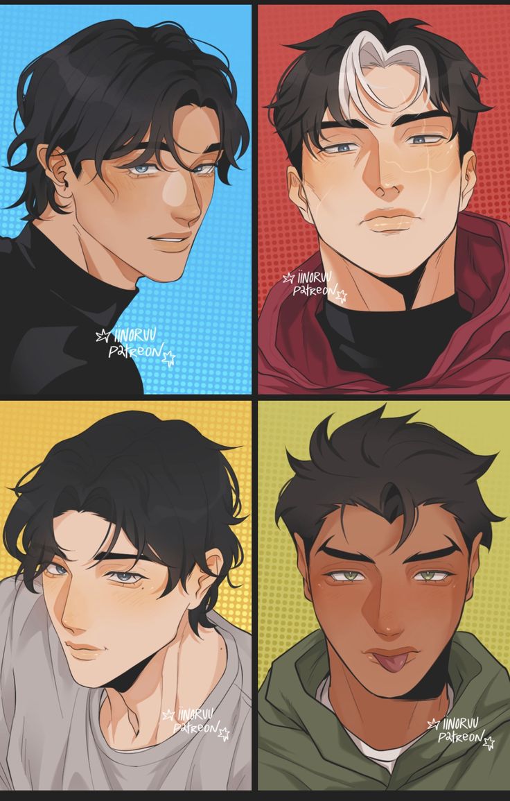 Dick Grayson, Jason Todd, Tim Drake, Damian Wayne