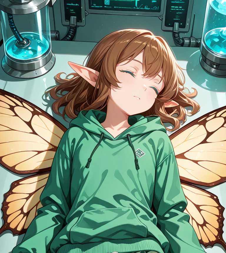 セミ人間となった女性