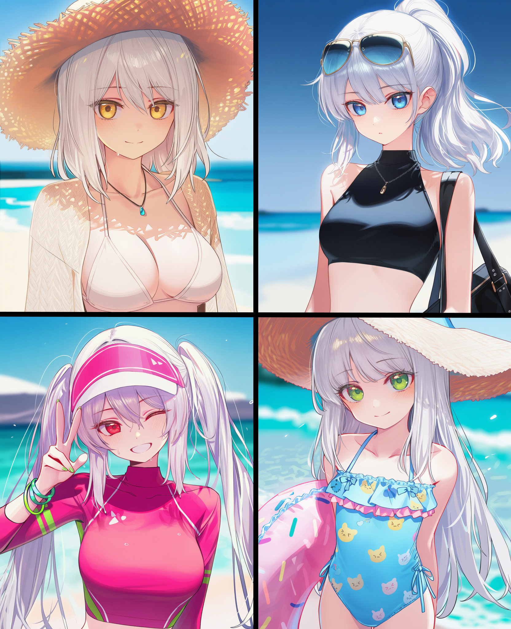 The four sisters of the Seo family!
