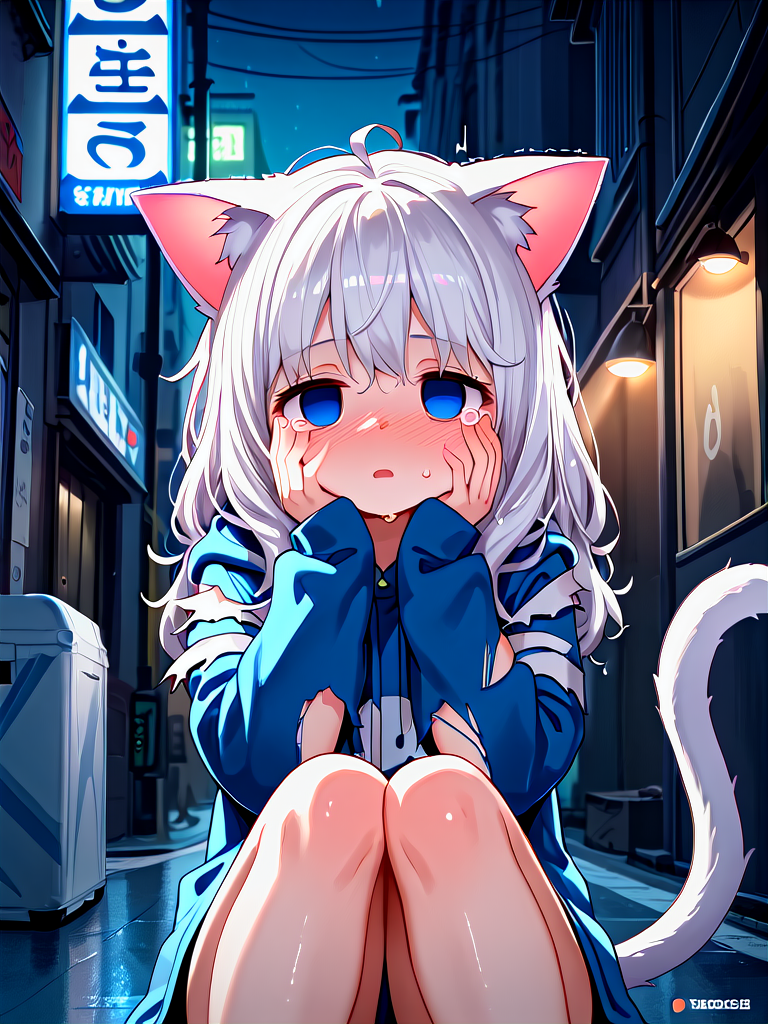 I Found a Little Cat Girl