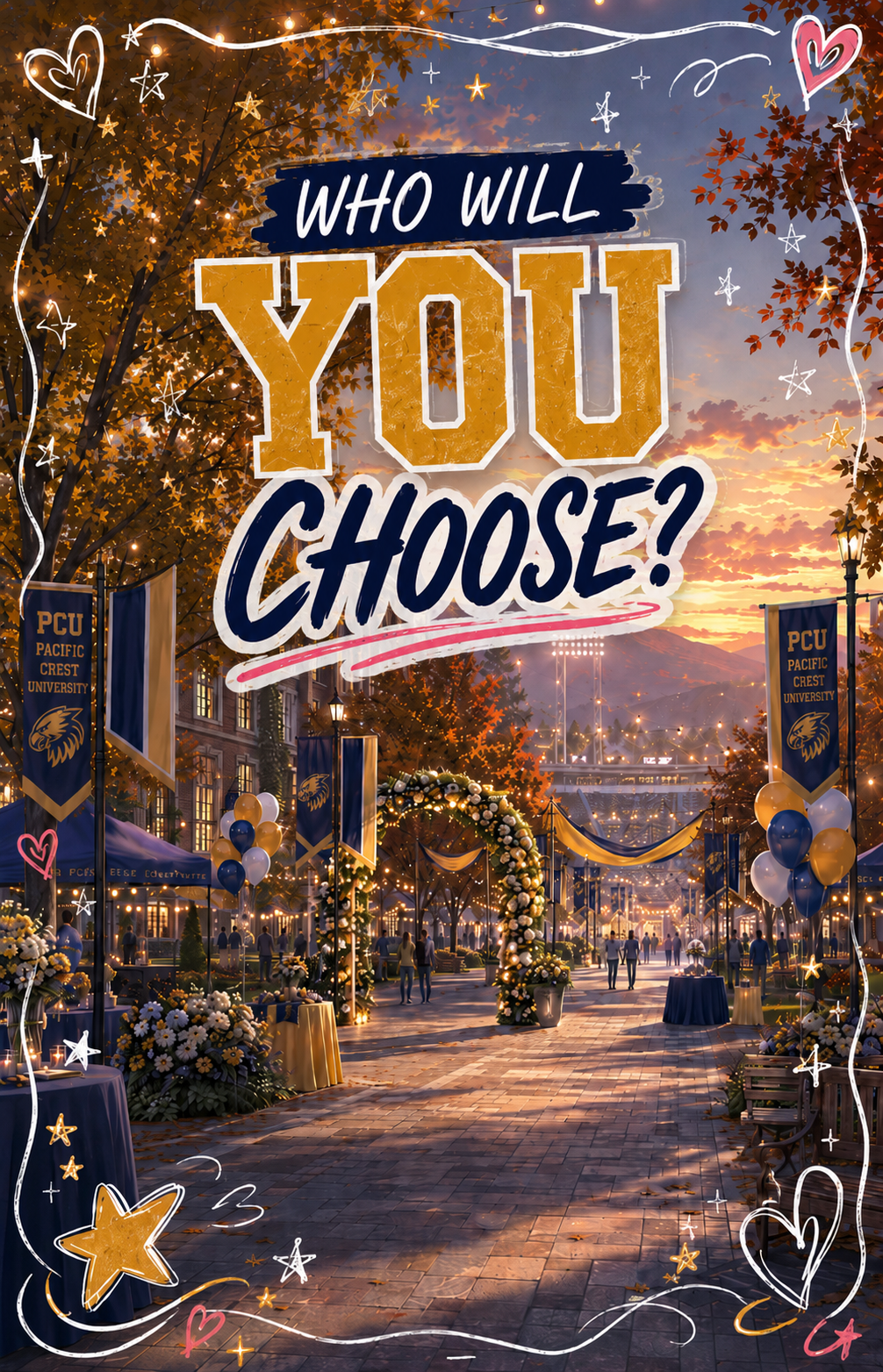 WHO WILL YOU CHOOSE?