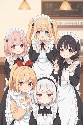 Cute Maid Cafe Nest