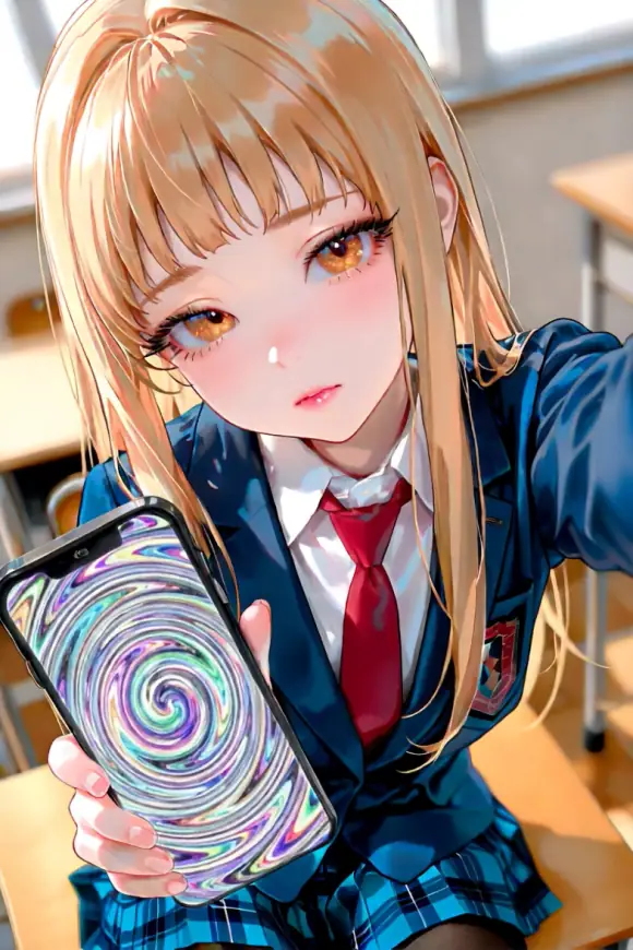 She's a fake hypnotist!